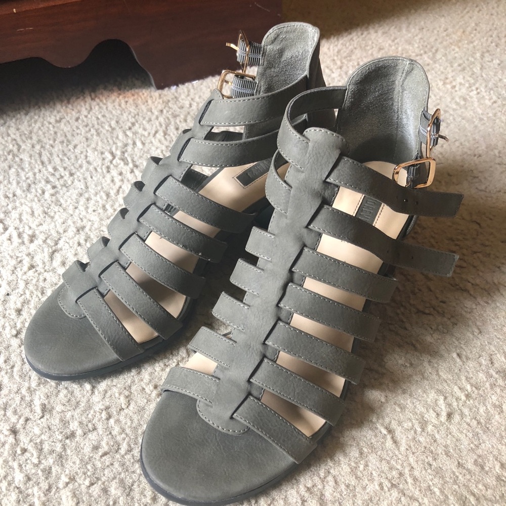 F21 Strappy Sandals